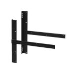 Evolar wandbeugel zwart (set van 2 stuks)