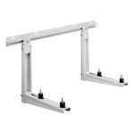 Rodigas MS220 wandbeugel Wit met inschuifrail b=800 mm, l=465 mm, sleufgat h.o.h. max. 375 mm, max. 140 kg
