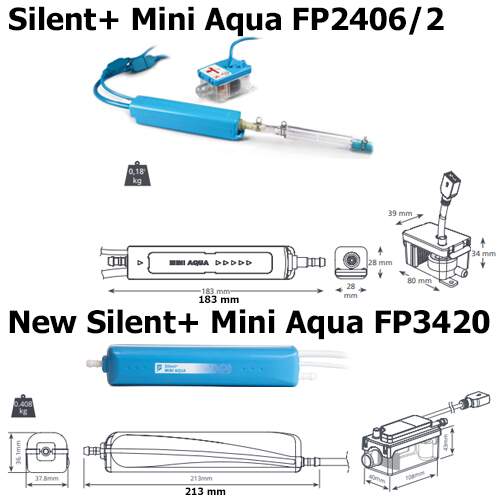 Aspen Mini Aqua Silent+ condenspomp max. 35 l/u opvoerhoogte max. 10 m 5e generatie - Afbeelding 7
